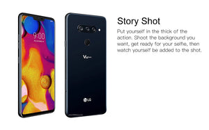 Original LG V40 ThinQ 6.4" 6GB RAM Android Octa Core dual front 3 rear Cameras Fingerprint SmartPhone